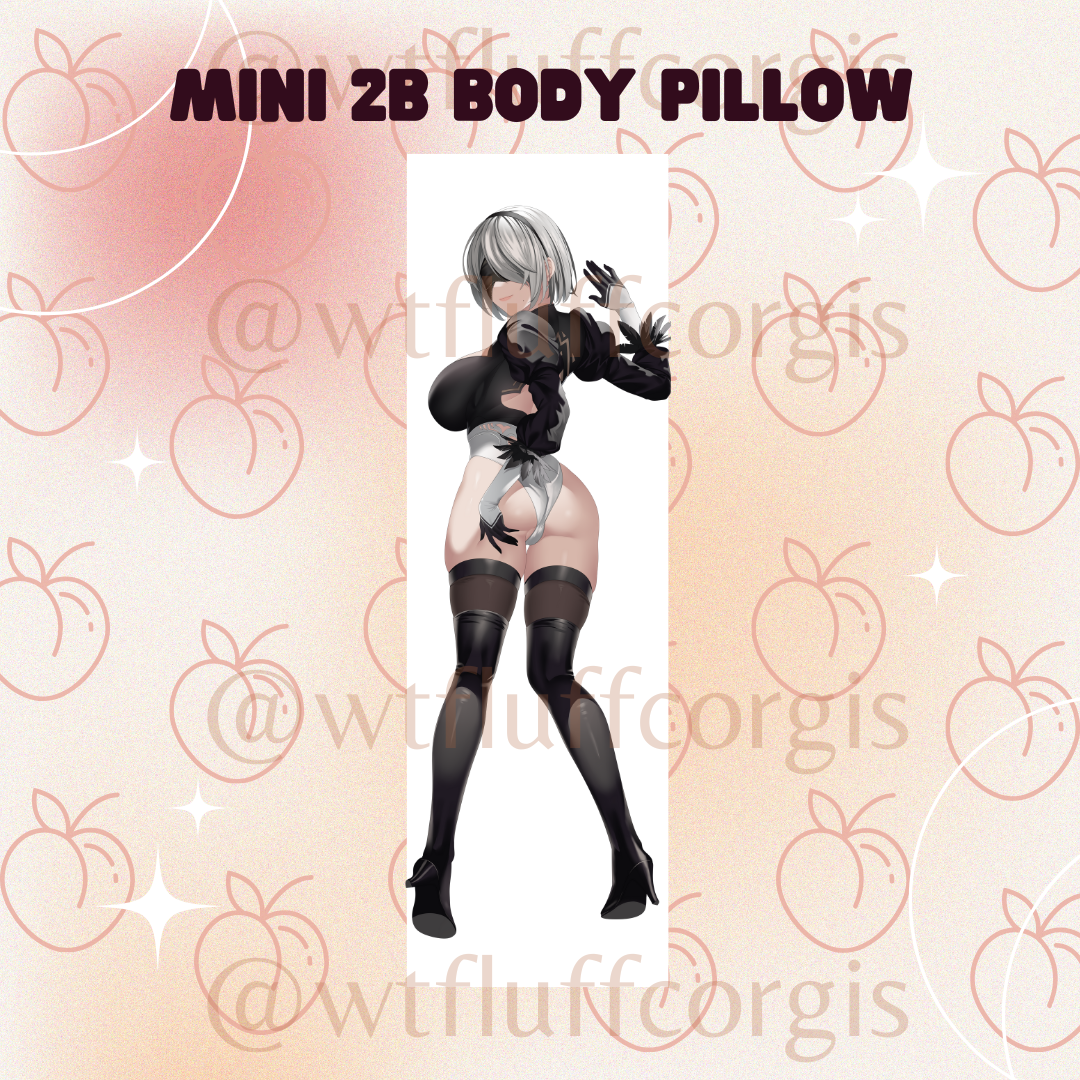 Mini 2b Body Pillow Keychain