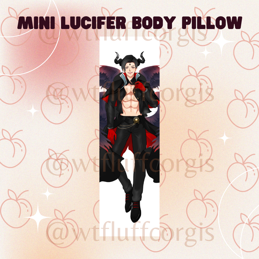 Mini Lucifer Body Pillow Keychain
