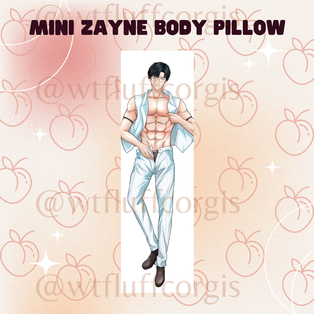 Mini Zayne Body Pillow Keychain