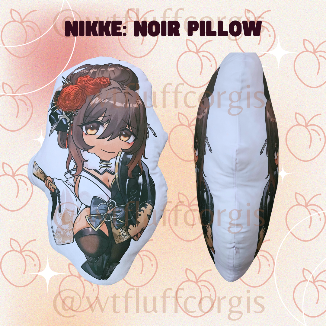 Chibi Noir Pillow