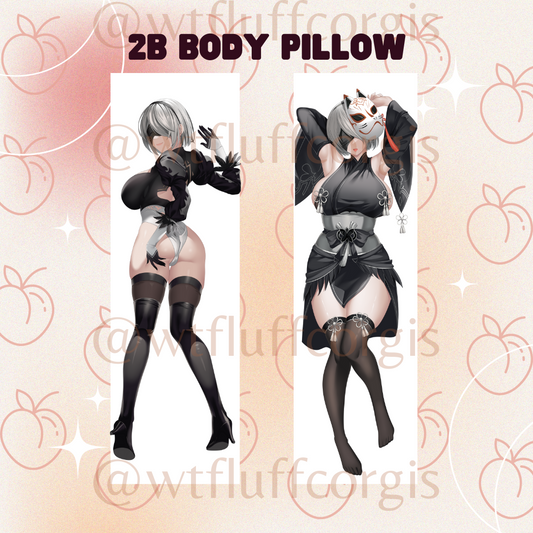 2B Body Pillow Case Nikke Collaboration with Nier