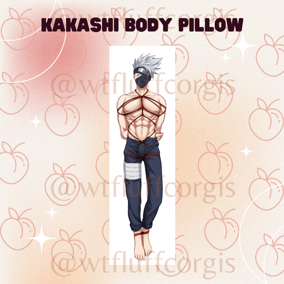 Kakashi Body Pillow Case from Naruto