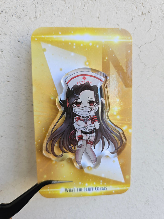 Maiden Acrylic Pin from Nikke
