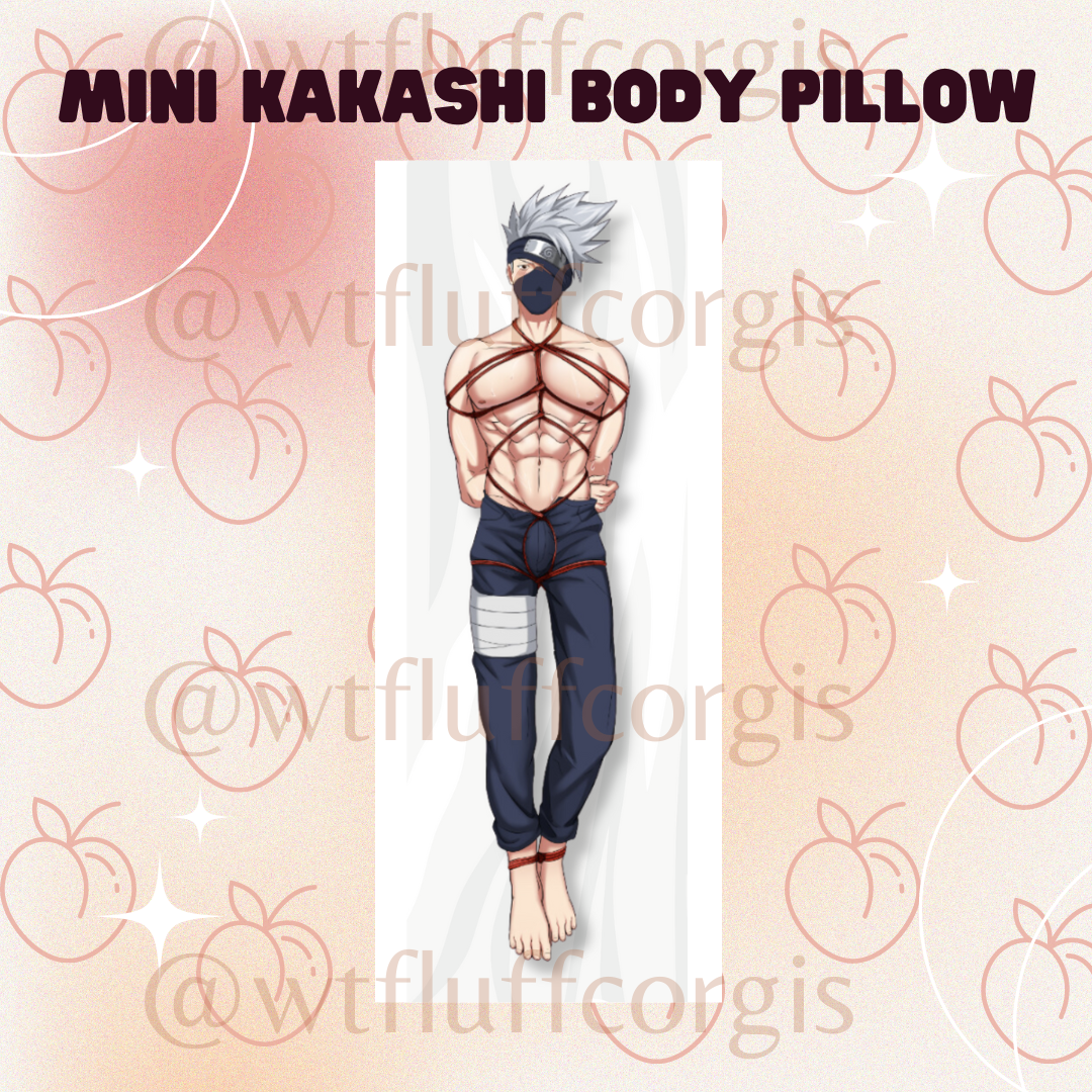 Mini Kakashi Body Pillow Keychain Naruto