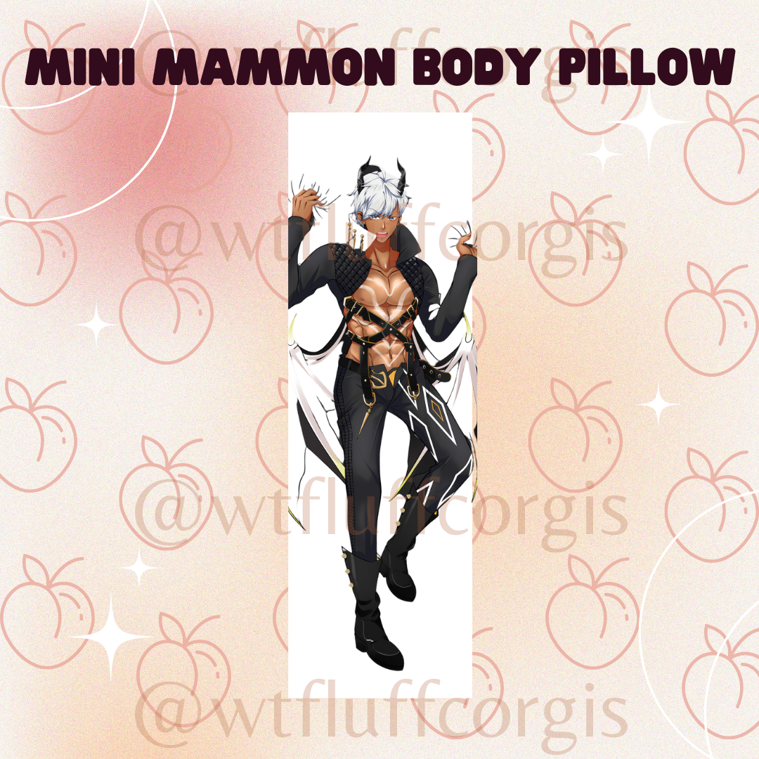 Mini Mammon Body Pillow Keychain