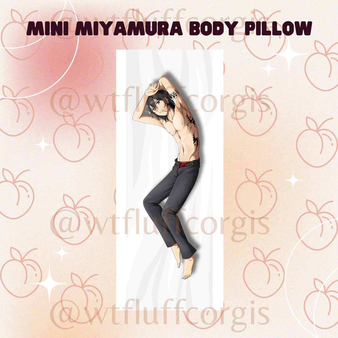 Mini Miyamura Body Pillow Keychain