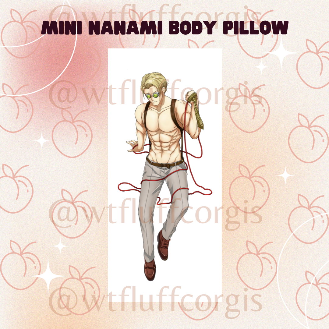 Mini Nanami Body Pillow Keychain JJK