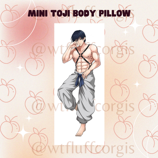 Mini Toji Body Pillow Keychain JJK