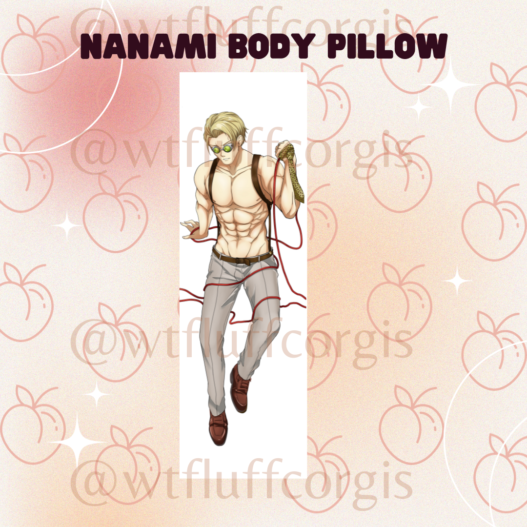 Kento Nanami Body Pillow Case Jujutsu Kaisen JJK