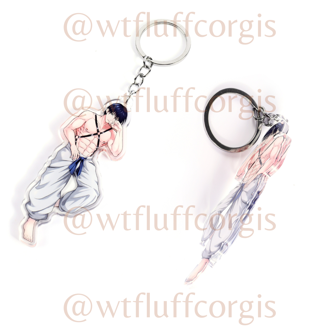 Toji Fushiguro Double Sided Acrylic Keychain JJK