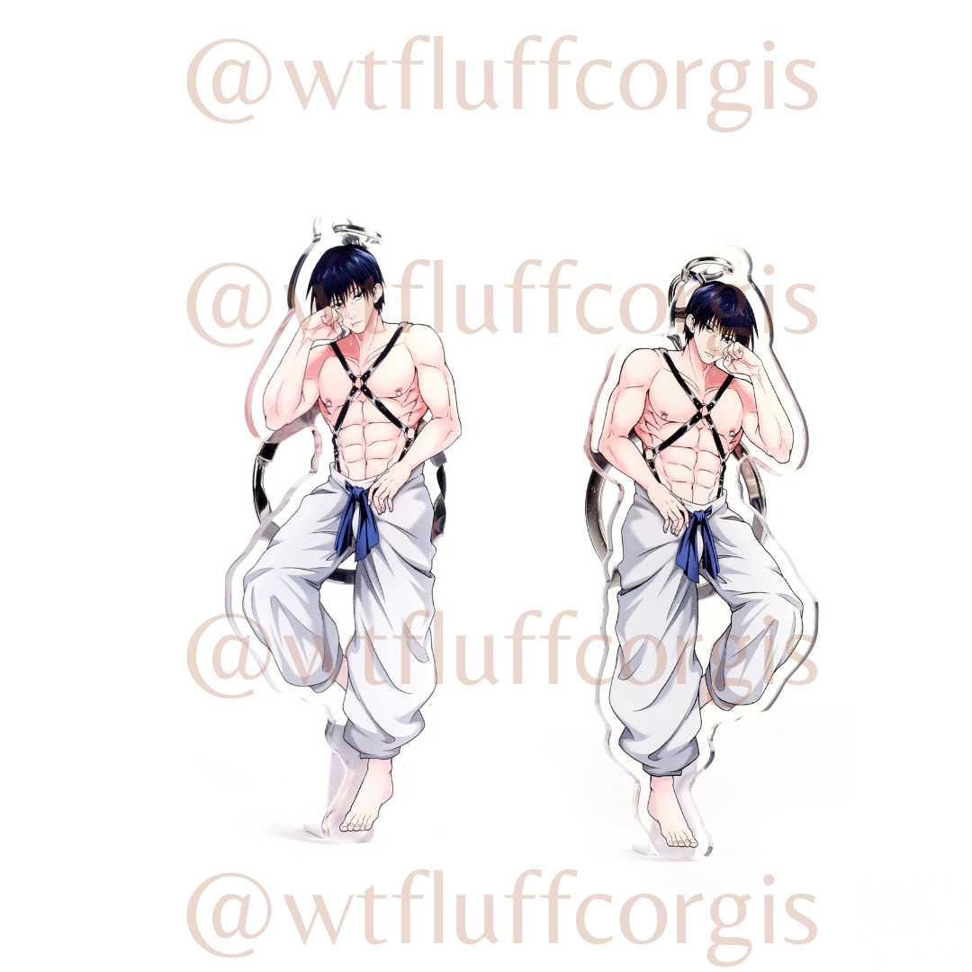 Toji Fushiguro Double Sided Acrylic Keychain JJK