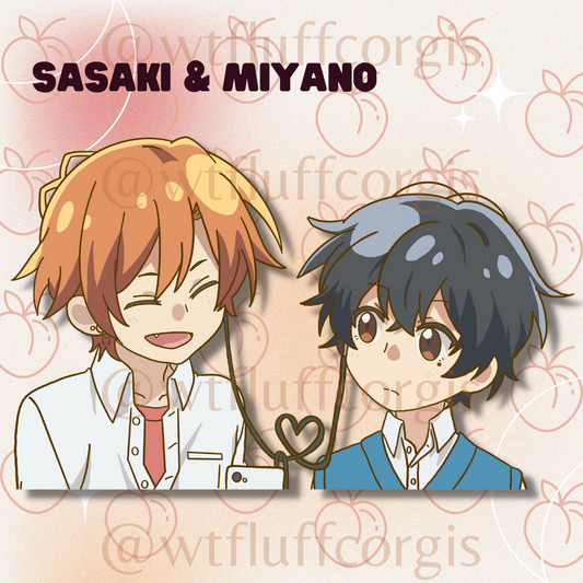 Sasaki to Miyano fanart : r/boyslove