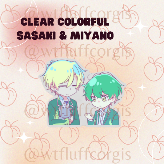 Colorful Sasaki & Miyano (Clear)