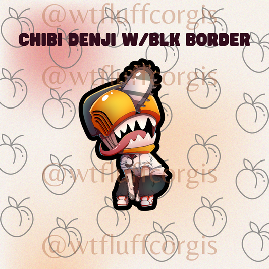 Chibi Denji with Black Outline