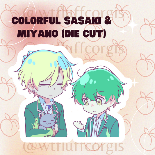 Colorful Sasaki & Miyano (Die Cut)